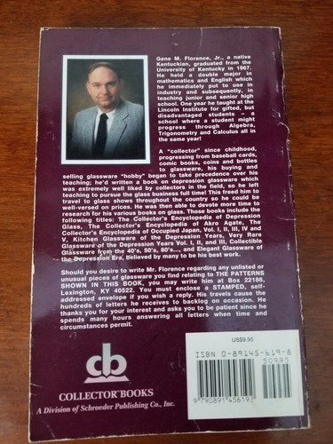 Pocket Guide To Depression Glass Ninth Edition by Gene Florance