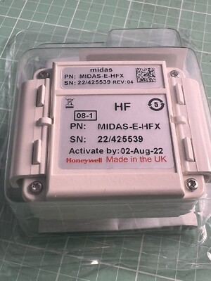 Honeywell MIDAS Sensor Cartridge MIDAS-E-HFX