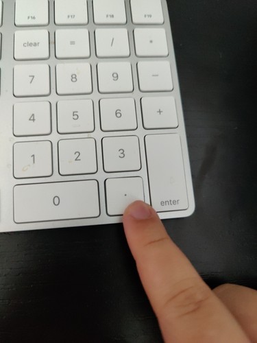 Apple - key Replacement Keys For Apple Wireless Keyboard A1843