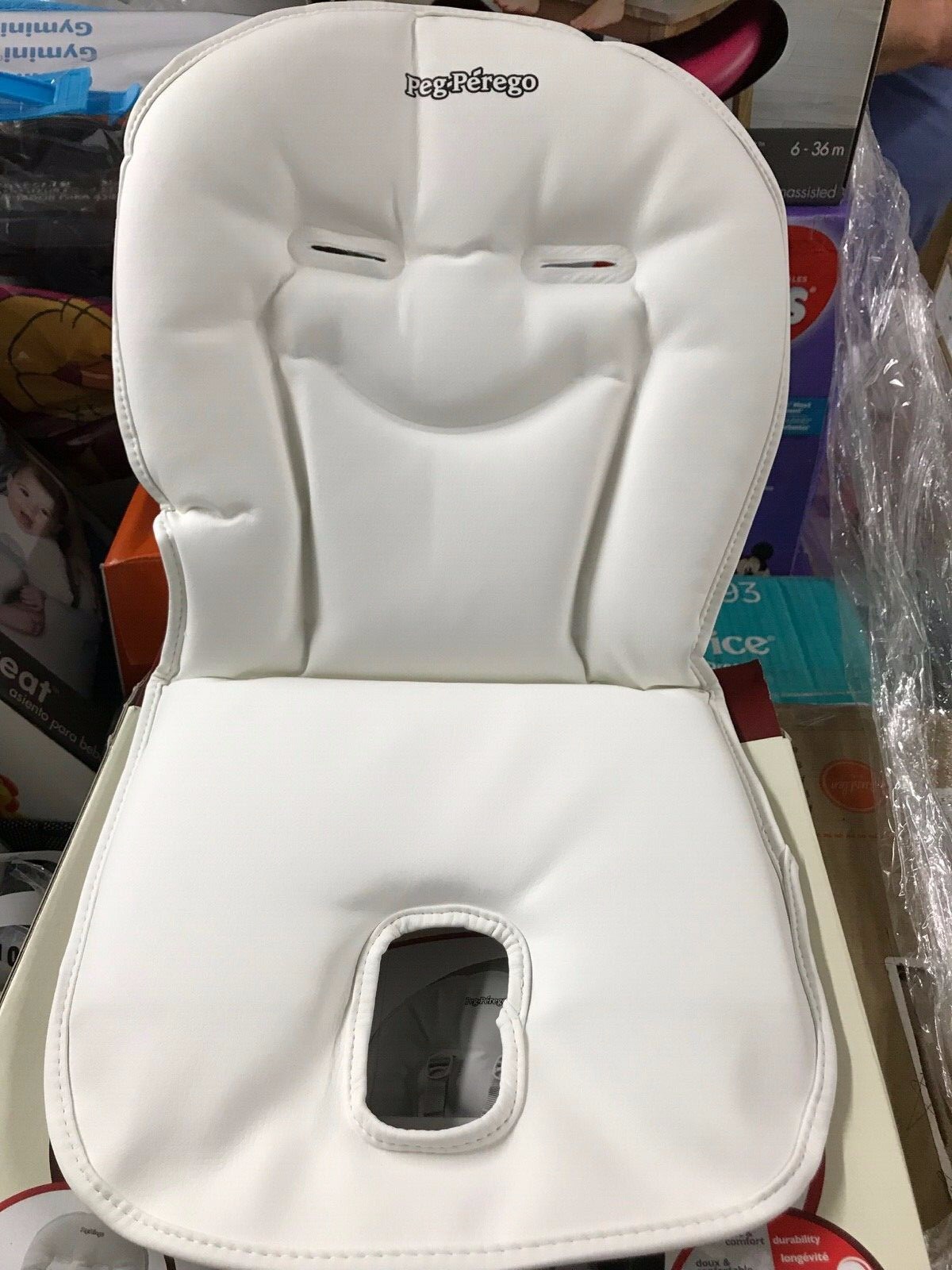 Peg Perego Booster Cushion, White.   / 107