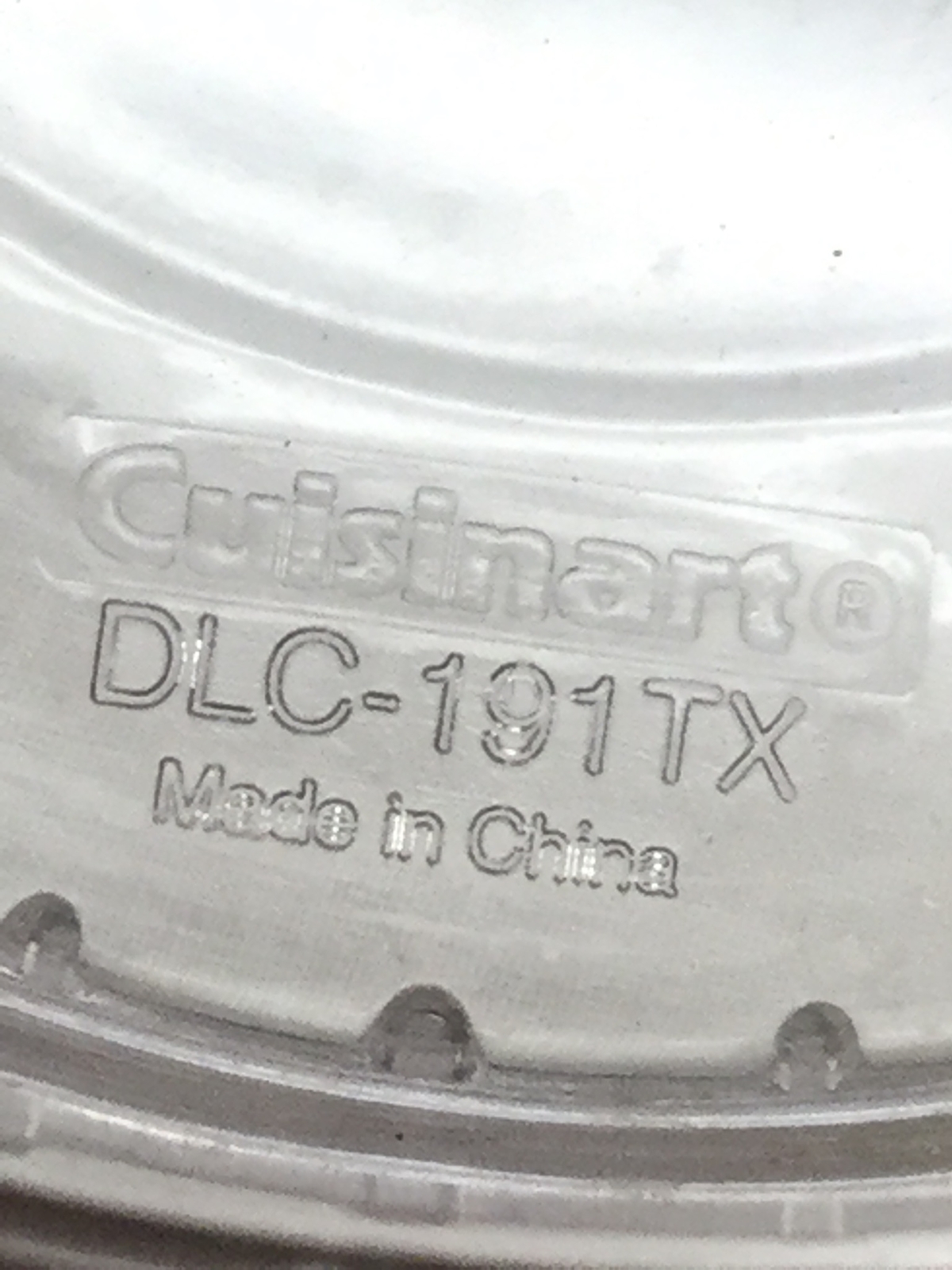 Cuisinart Mini-Prep Food Processor Replacement Work Bowl DLC-191TX