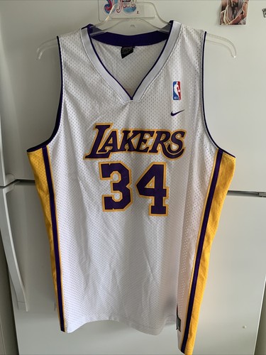 Nike Vintage Shaquille O'Neal LA Lakers #34 NBA Jersey Men's Size