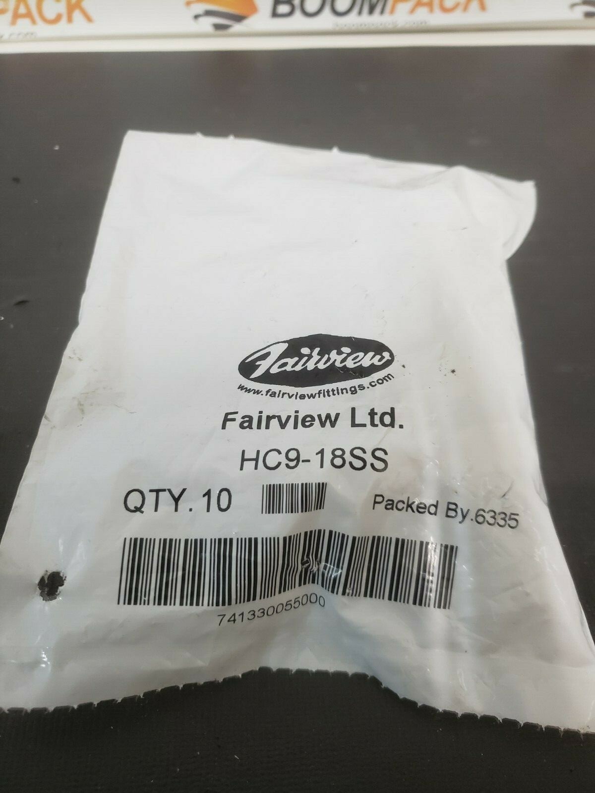 ️ Fairview Fittings HC918SS Fitting Connector/Clasp 10 PCS/bag, Lot 6 bags 🔥 купить