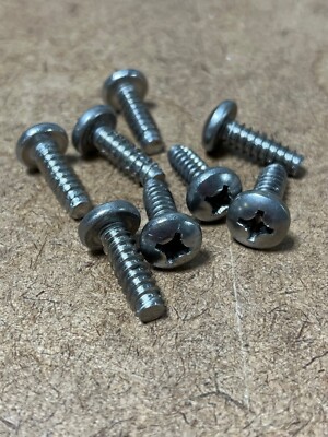 Jandy Zodiac 1298 14 x 0.75'' 2-Way/3-Way Dial Valve Housing Screw - Pack of 8