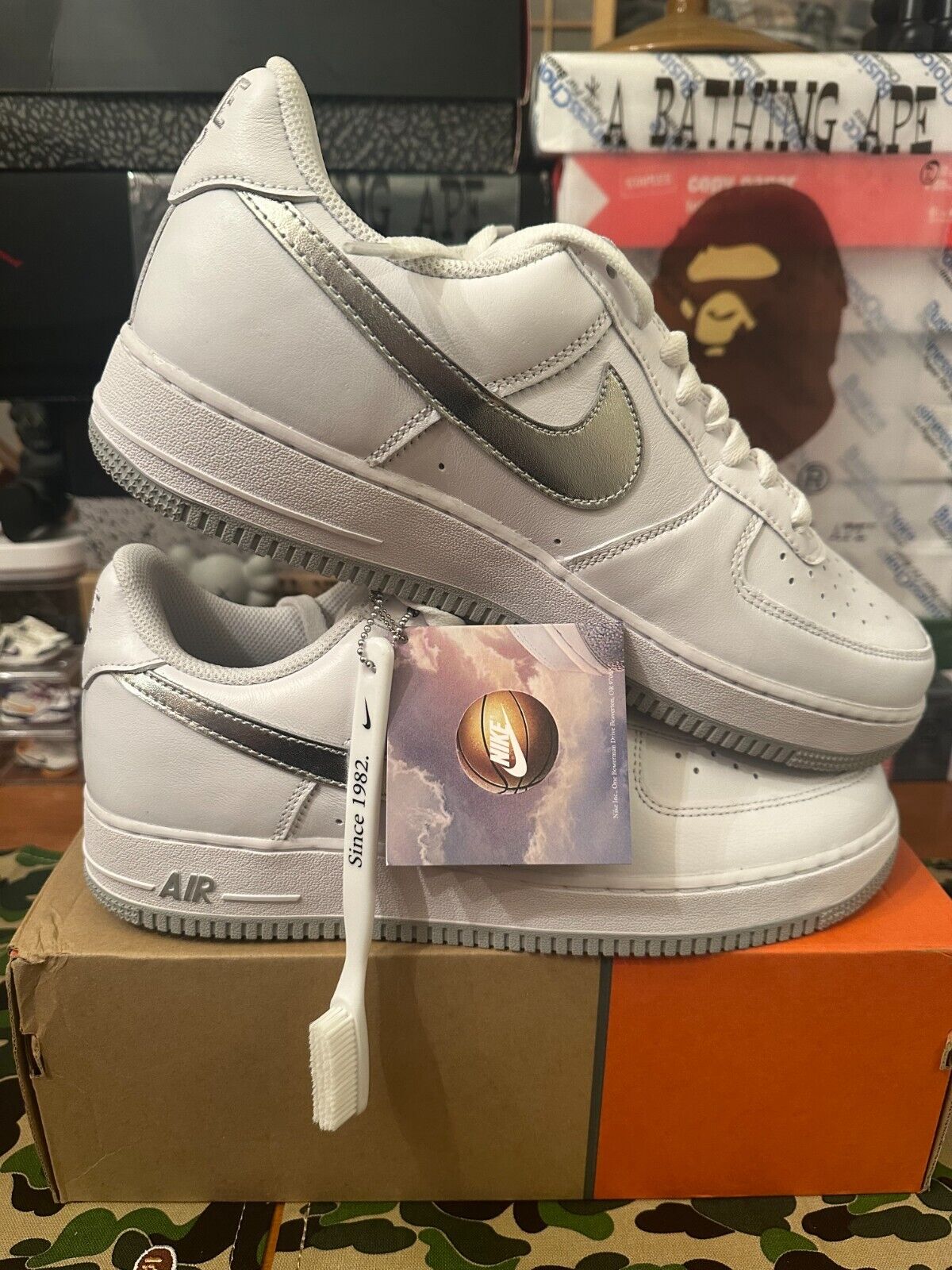 Authentic Men's Nike Air Force 1 '07 Low 'Color of the Month Authentic Men's Nike Air Force 1 '07 Low 'Color of the Month