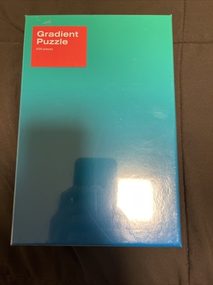 500 Piece Blue/Green 'Gradient' Difficult Art Jigsaw Puzzle by Bryce Wilner NEW 