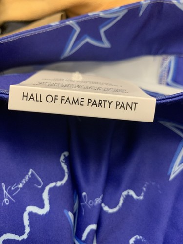 House of Sunny Pants Womens 14 Blue Star Infinity Hall Of Fame Party Boho NWT