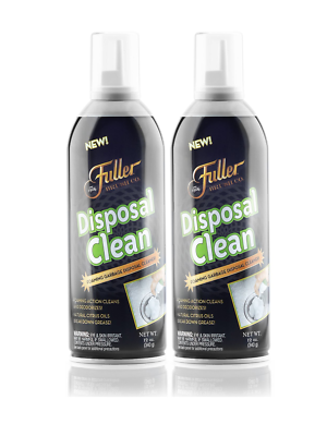 Fuller Brush Garbage Disposal Cleaner Foaming Action Citrus Scent 12oz 2 Pack