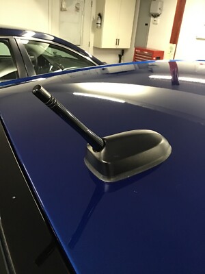 4 inch '' Short Black Aluminum Antenna Mast AM/FM for FORD FUSION 2006-2020 New