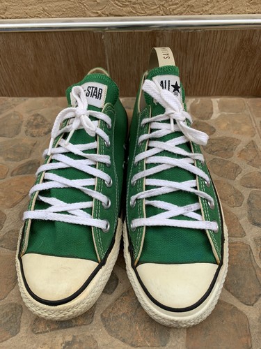 chuck taylor green low