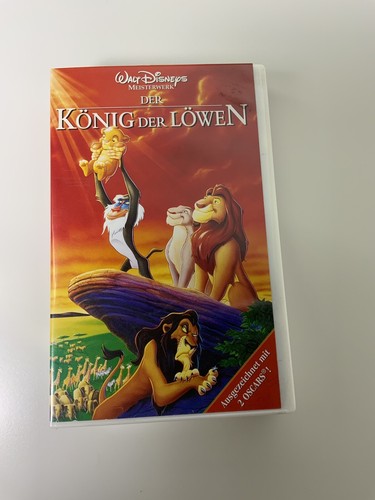 König Der Löwen Video Kassette VHS