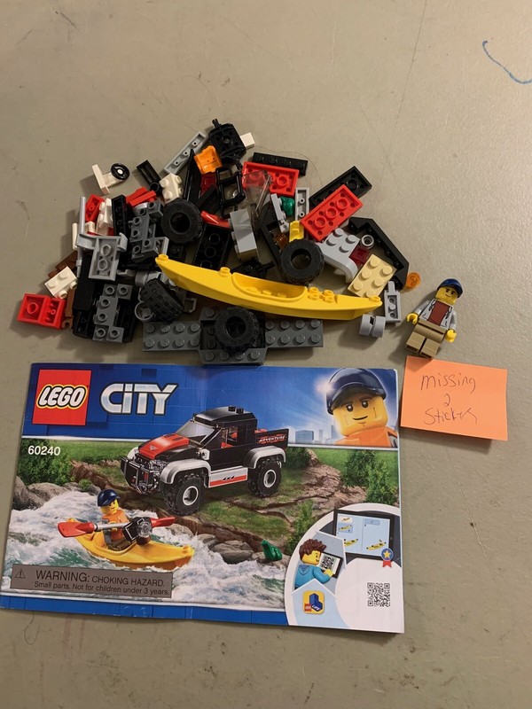 Adventure 100% Missing 2 Stickers