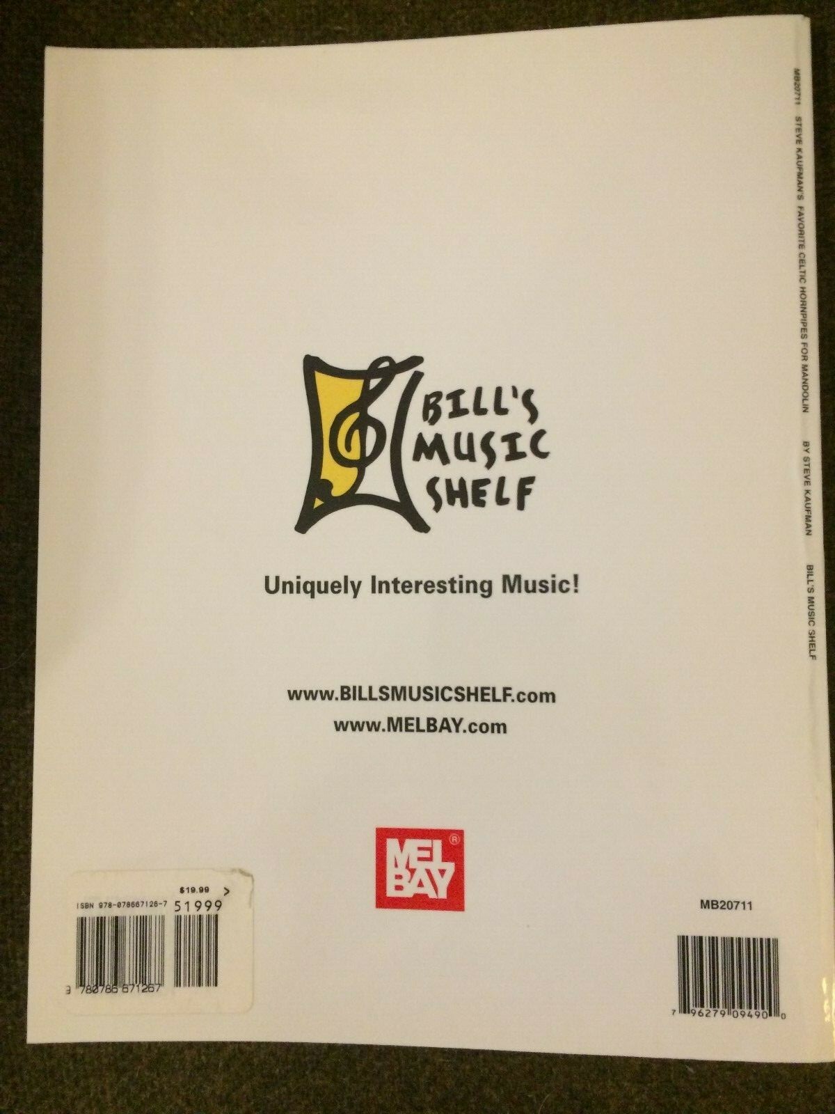 Steve Kaufman's Favorite Celtic Hornpipes for Mandolin