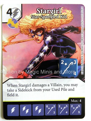 Justice League ~ STARGIRL Star-Spangled Kid #131 rare Dice Masters DC card