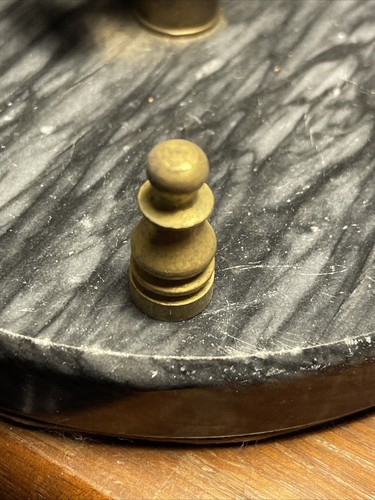 Vintage Colonial 1”inch Tall Solid Brass 8/32 Finial