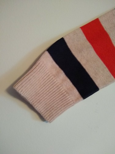 Children's Place Boys Blue, Beigue, Orange Pullover Sweater Size 7/8