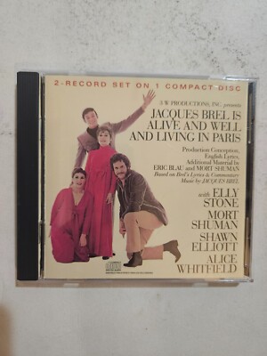 Jacques Brel Is Alive and Well/ Living In Paris (CD)