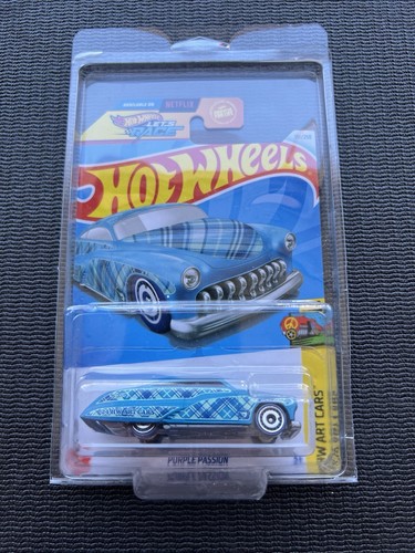 ミニカー Purple Passion Kustom Hotwheels mercury Vintage 1989 Hot Wheels Purple Passion Mercury Car White