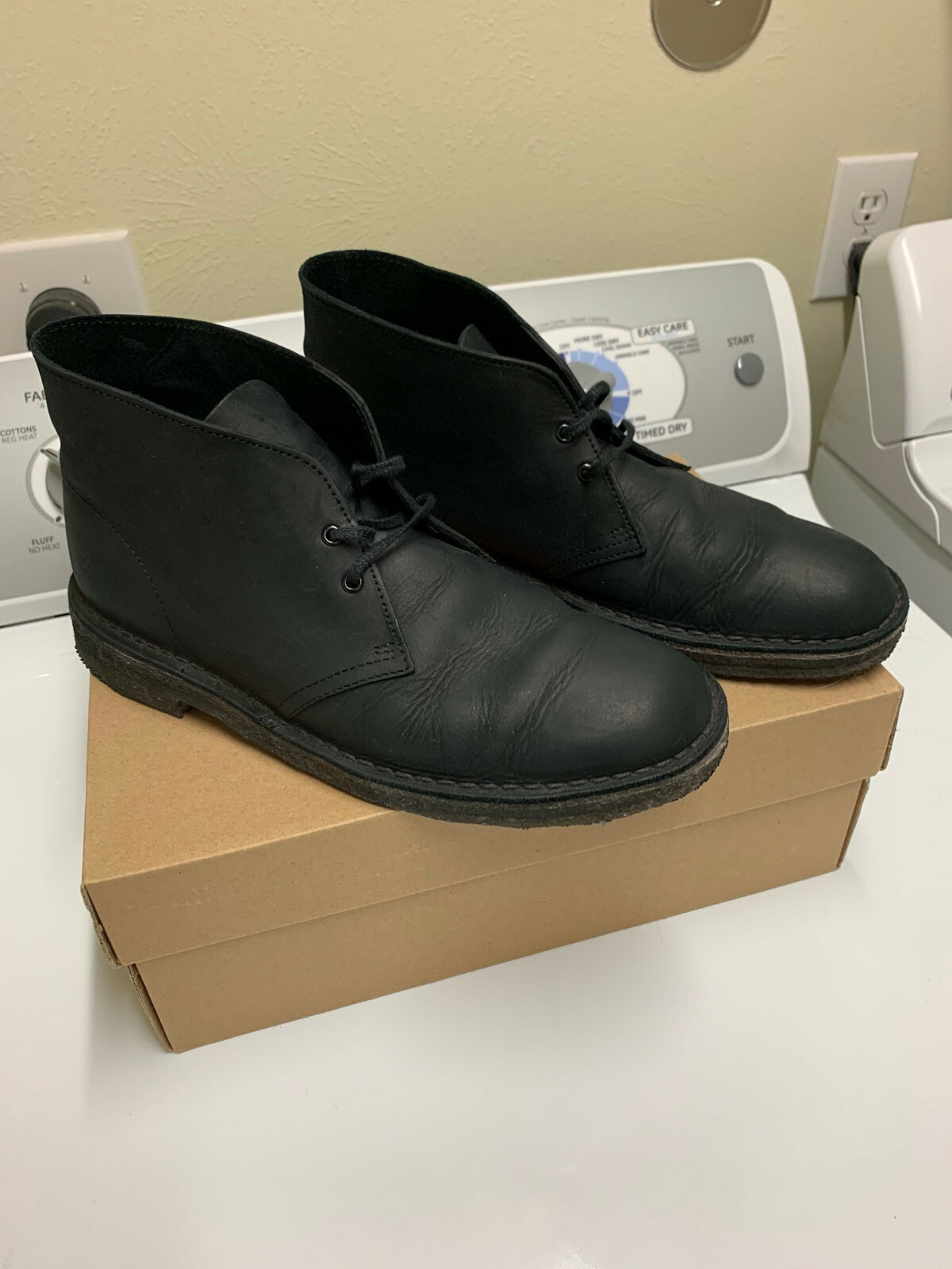 clarks desert boots 8.5 mens black leather | eBay clarks desert boots 8.5 mens black leather | eBay
