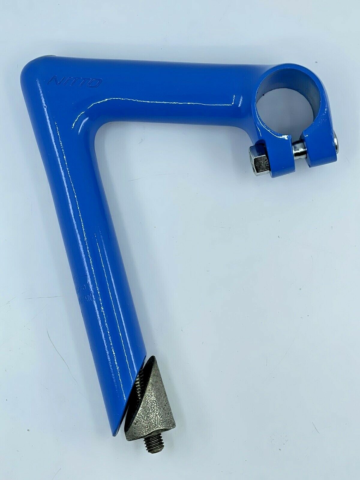 NOS Nitto TECHNOMIC Quill/Threaded BLUE Stem 1” 100mm Length