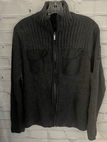 トップス \"calvin kiein\"zip up knit jacket Calvin Klein Womens Sportswear Zip,Black,X-Small at Amazon