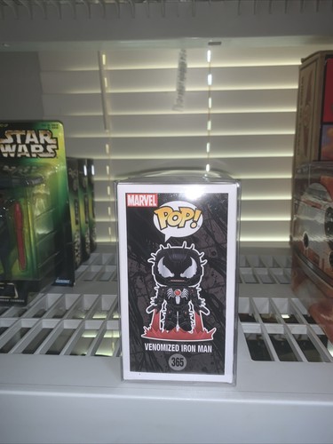 Funko Pop Marvel Venom Venomized Iron Man #365 w/Protector