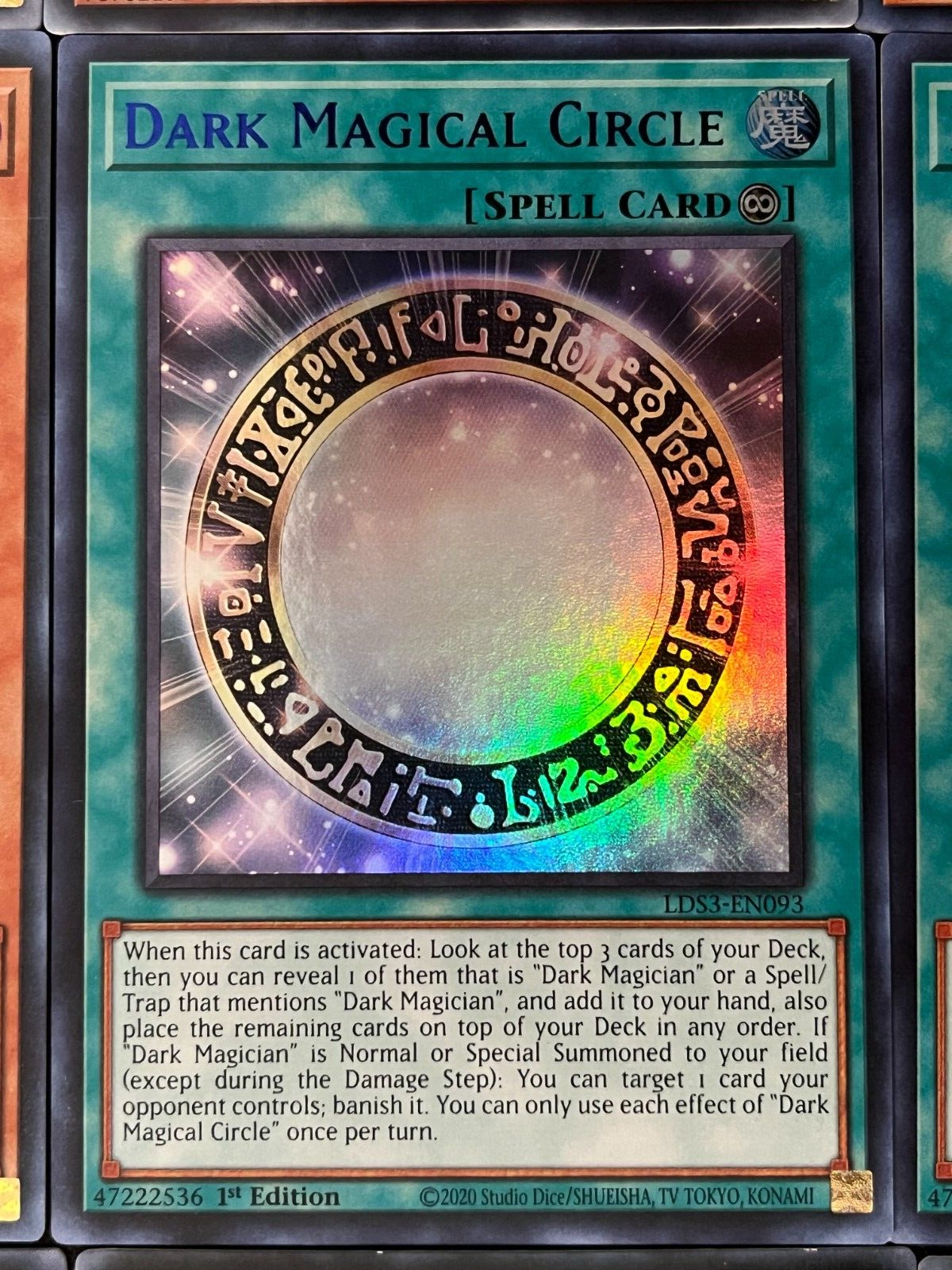 YUGIOH DARK MAGICIAN DECK- EBON- CHAOS- APPRENTICE- MAGICAL CIRCLE- NAVIGATION