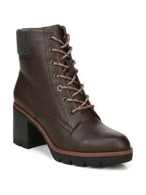 NATURALIZER Женские коричневые водоотталкивающие ботинки Madalynn N5 Accent 9,5 M
