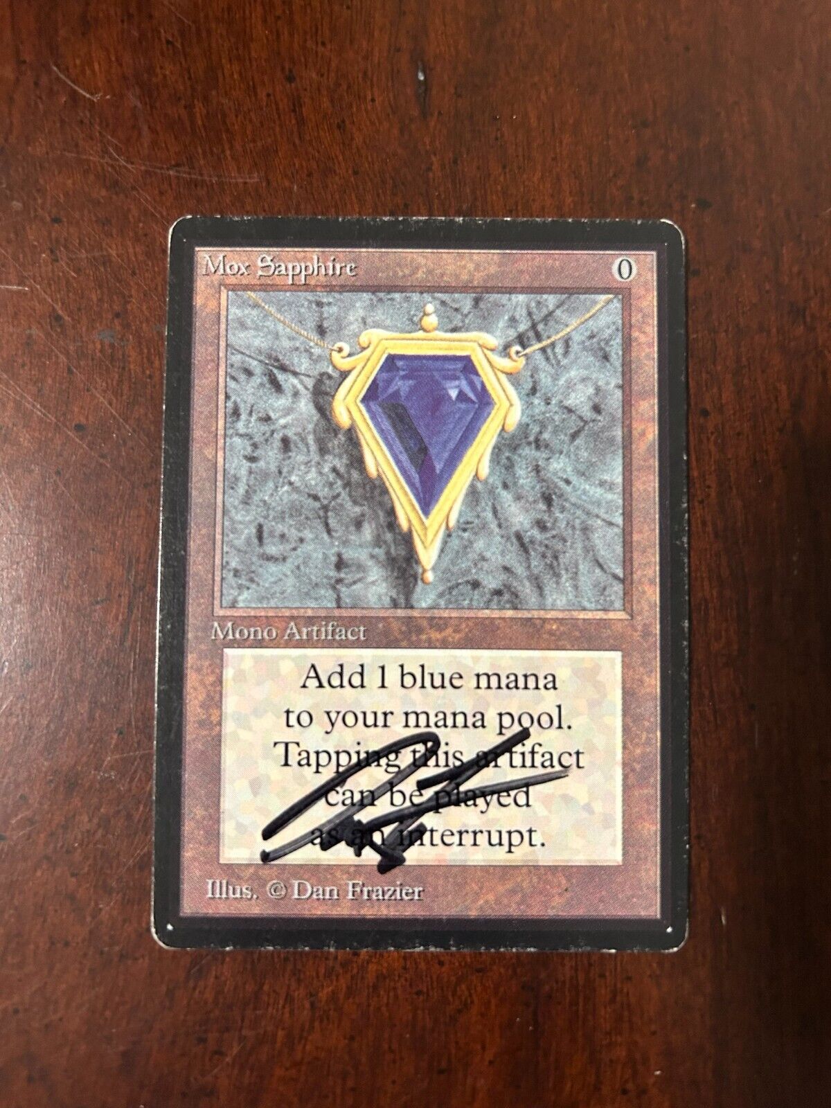 Mtg Ce Mox Sapphire English Cgc 9.5 Mnt - アーティファクト Mtg Ce Mox Sapphire English Cgc 9.5 Mnt - アーティファクト