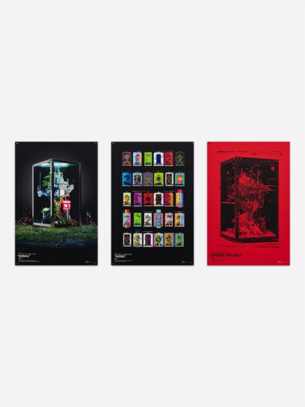 Beeple THE TREE OF KNOWLEDGE (Triptych) Signed Prints Ed. of