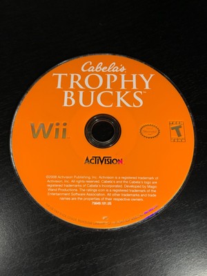 Cabela's Trophy Bucks (Nintendo Wii) Tested W/Pic, Disc Only *