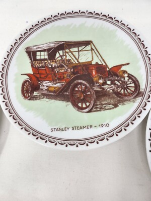 EF Decor Danmark 1910 Stanley Steamer Collector Plate #160 New