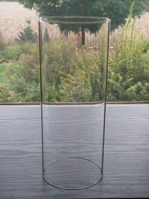 Glass Cylinder Tube 3 3/4