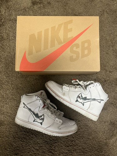 Size 8 - Nike Dunk High SB x Oski Great White Shark 2022 | eBay