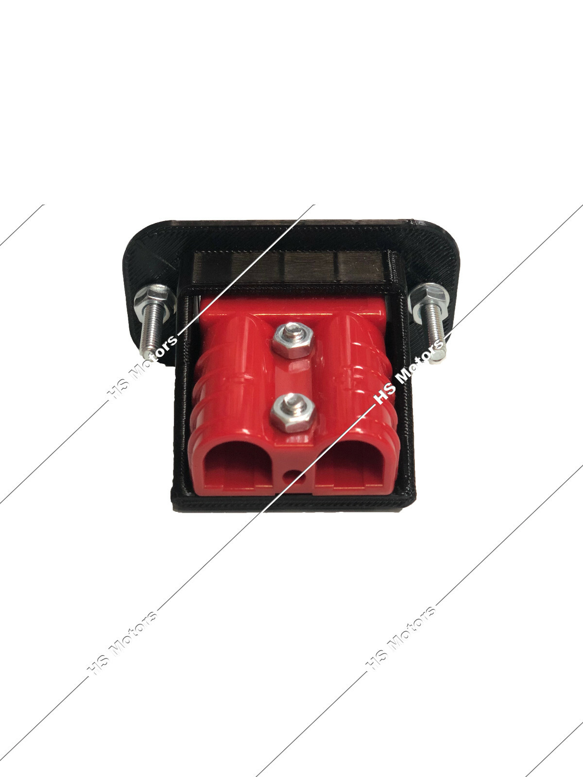 Flush Mount 50Amp Anderson Plug Mount Mounting Bracket Inc Genuine Red Anderson eBay