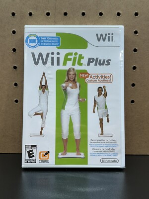 SEALED NEW Nintendo Wii Fit Plus (Wii, 2009) Game Only - No Board