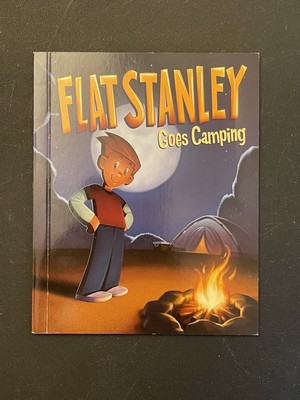 Flat Stanley Goes Camping Paperback 2013 Jeff Brown Happy Meal Book
