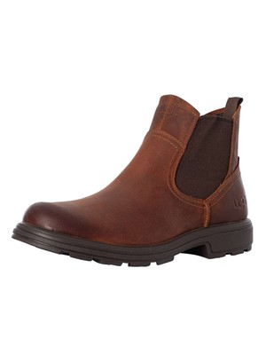 Мужские кожаные ботинки UGG Biltmore Chelsea, красные