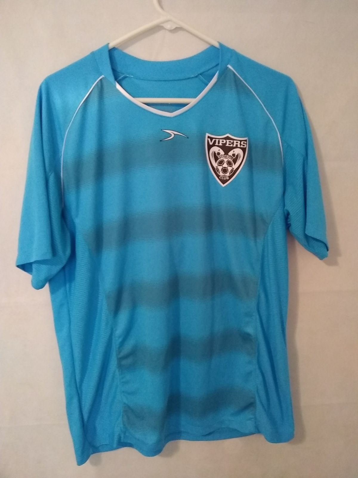 Vipers FC Football Club jersey soccer size L polyester
