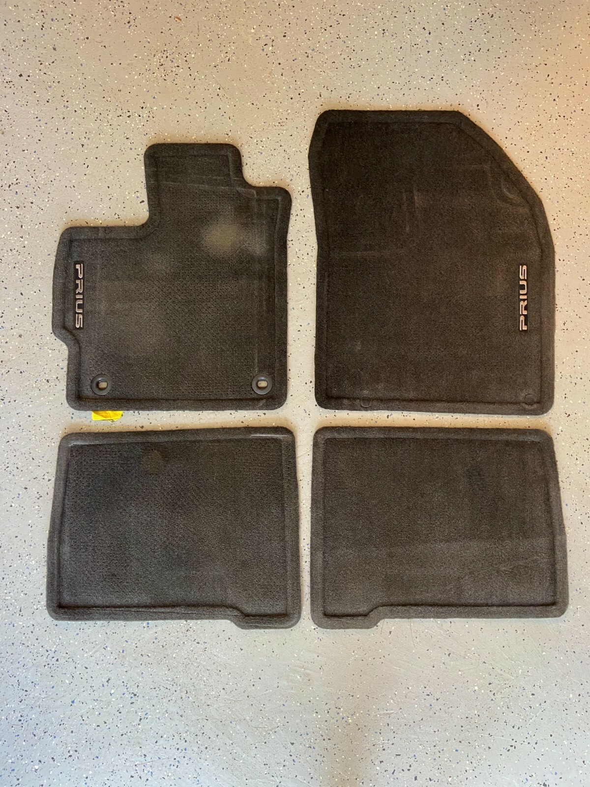 Toyota Prius 2012, 2013, 2014, 2015 Genuine Black Carpet Floor Mats