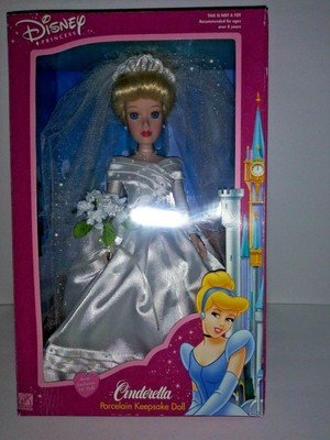 cinderella porcelain keepsake doll 2002