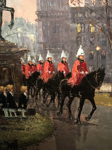 Big Ben Oil Painting By Robert Lebron