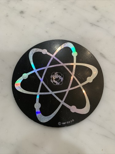 Vintage 1987 LASER DAZER Spinning Disk Creates 3D Color