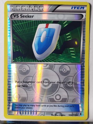 REVERSE HOLO VS Seeker 109/119 LP - XY Phantom Forces Pokemon Card