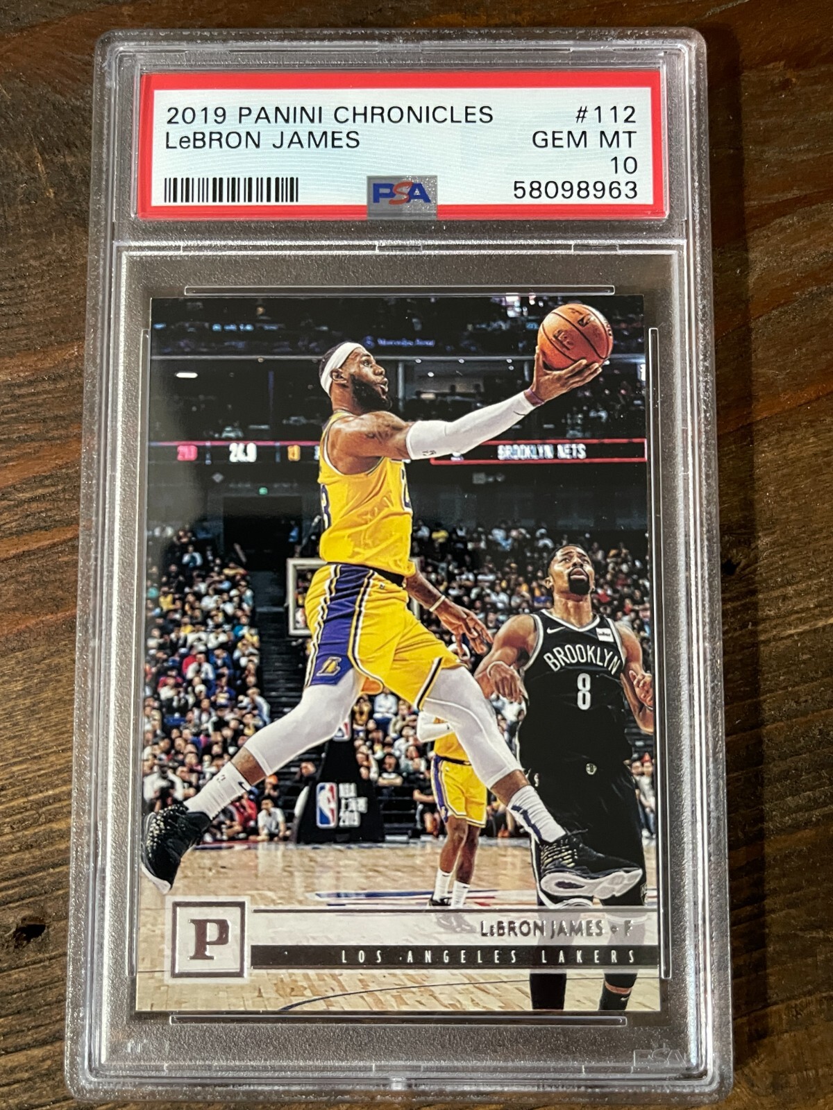 🔥 2019-20 Chronicles Lebron James Panini #112 PSA 10 GEM