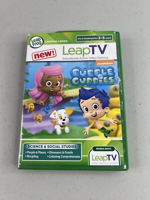 LeapFrog LeapTV Nickelodeon Bubble Guppies Educational, Active Video Game 