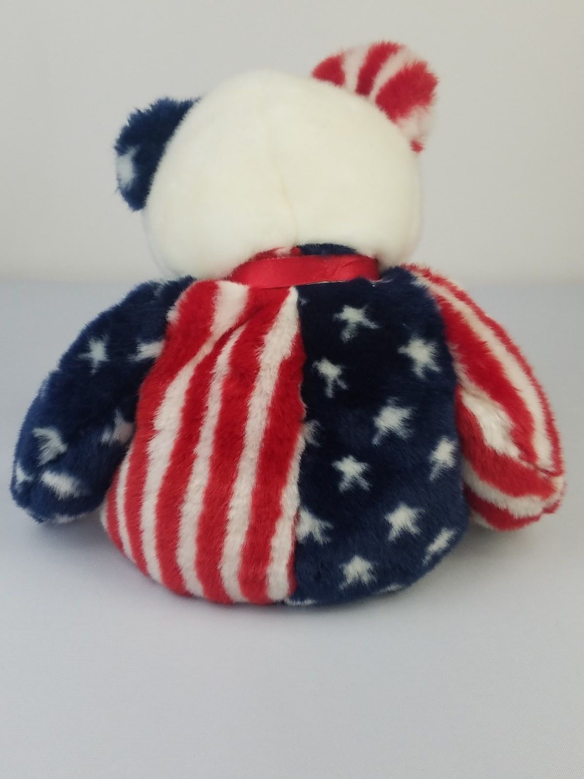 Spangle TY Beanie Buddies U.S Flag Bear, Patriotic, Independence Day