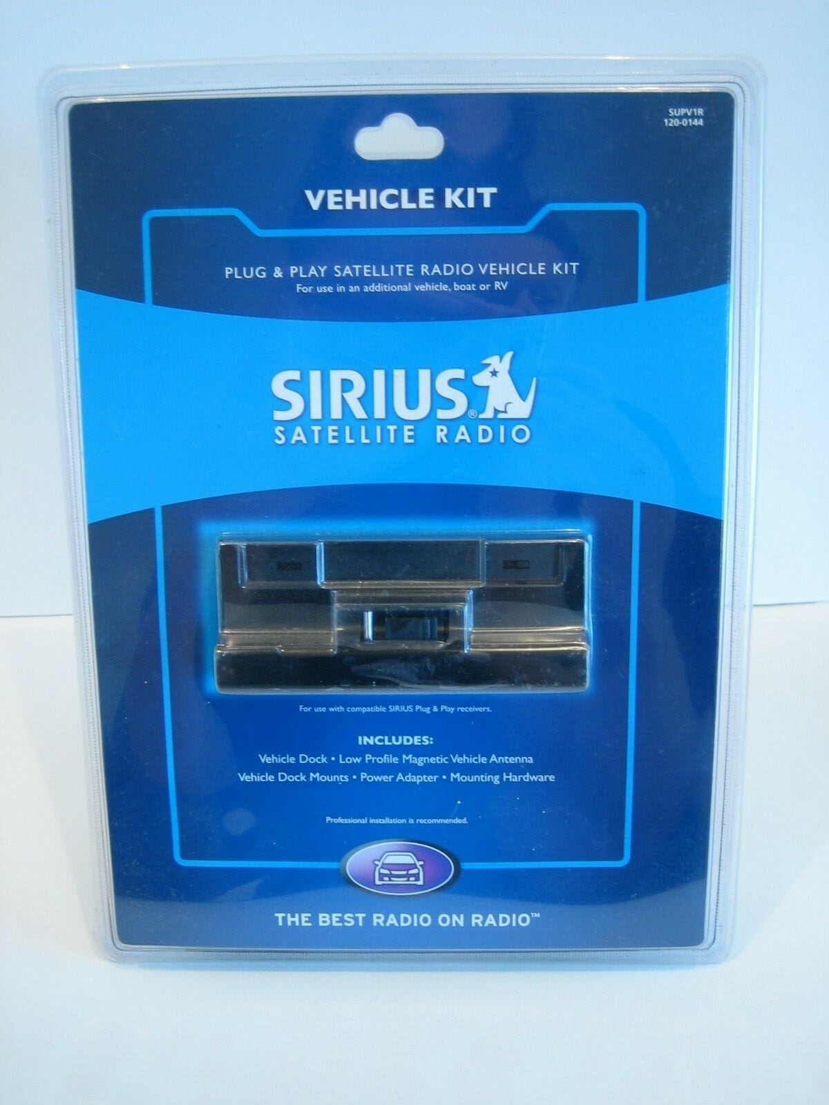 Sirius Satellite Radio Vehicle Kit SUPV1R New In Package