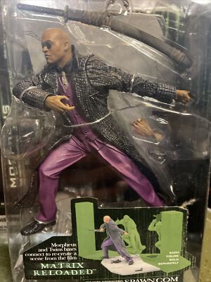 The Matrix Series 1 MORPHEUS The Matrix Reloaded 2003 McFarlane Toys Warner Bros