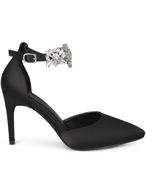 

JOURNEE COLLECTION Женские черные туфли-лодочки с закрытым каблуком Loxley Toe Stiletto, Черный, LOXLEY-HEEL